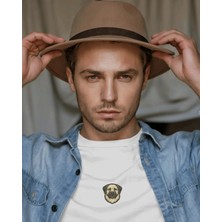 Muhtar Store Kangal Köpek Baskılı Unisex Oversize Tişört – Minimal Anadolu Çoban Köpeği Tasarım