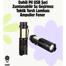 Beruflic 2000 Lümen LED El Feneri - Suya Dayanıklı, Odaklı, Klipsli