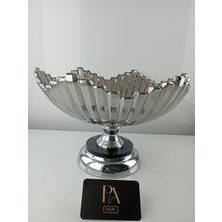 Palpe 30CM Kristal Meyvelik Şekerlik Sunumluk Söz Nişan Kız Isteme Çikolatalık Şık Kase Ikramlık