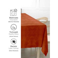 Ayzen Home Kadıfe Dokulu Masa Örtüsü Arvin Serisi