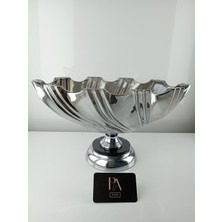 Palpe 37CM Kristal Meyvelik Şekerlik Sunumluk Söz Nişan Kız Isteme Çikolatalık Şık Kase Ikramlık