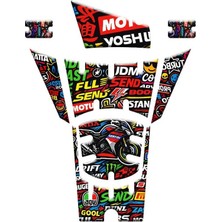 Honda Pcx 2025 Uyumlu Tank Pad 013