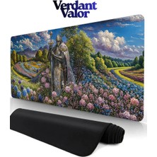 ORYN Legendary Warriors - Verdant Valor Edition | 70X30cm Gaming Mousepad - (3mm Kalınlık)