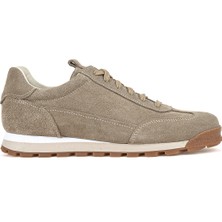 Ziya, Erkek Hakiki Deri Sneaker 1611026Z1030 Kum