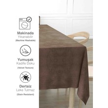 Ayzen Home Kadıfe Dokulu Masa Örtüsü Arvin Serisi