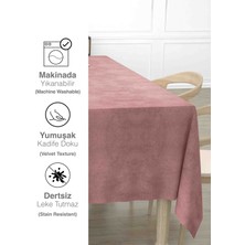 Ayzen Home Kadıfe Dokulu Masa Örtüsü Arvin Serisi