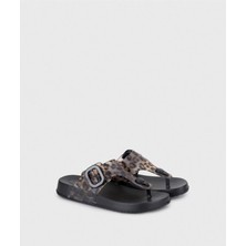 Igor S10362-002 Bari Leo Kadın Terlik Siyah Kadın Terlik