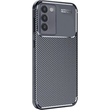 Tele Shop Vivo V30 Lite 4g Kılıf Ultra Dayanıklı Karbon Desenli Silikon Kapak Mlk/a.f.karbon