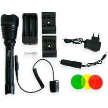 Colezium Orjinal 800 Lümen T6 Özel Avcı Feneri Watton WT-205