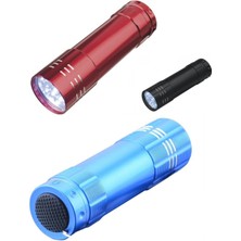 Colezium 3 Adet 9 Ledli Metal Mini El Fener