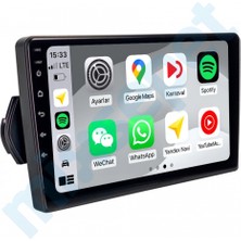 Maygo MYG-6/64SERISI Fiat Egea 2015-2024  9 Inç Android Auto ve Carplay Multimedya Sistemi 6 GB Ram 64 GB Hafıza Navigasyonlu Navigasyonlu Platinium Series