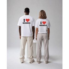 Azura Club I Love B**bies Baskılı Unisex T-Shirt