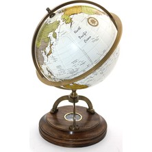 Hediye Bahçesi Pirinç Pusulalı Dünya Küre