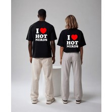 Azura Club Hot Nerds Baskılı Unisex T-Shirt