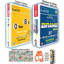 Tonguç Akademi  8. Sınıf 0'dan 8'e Konu Anlatımlı Lgs Dinamo Tüm Dersler Soru Bankası