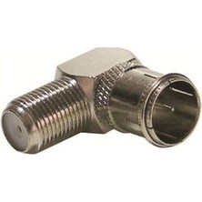 Pazarcan F Konnektör 90 Derece L Fiş Quick