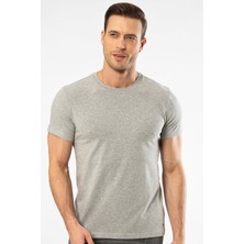 Cacharel Erkek Kısa Kollu T-Shirt 1307/GRI