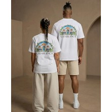Azura Club Casablanca Baskılı Unisex T-Shirt