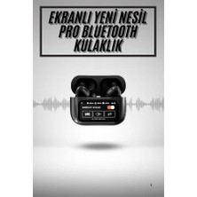 Beruflic 2.nesil Pro Ekranlı Sesli Görüşme Yapabilen Kablosuz Bluetooth Kulaklık