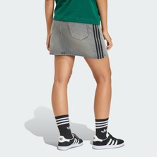 Adidas Originals KD2925 3 Strıpes Denim Etek