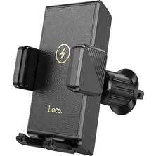 Maxdora Hoco HW21 Klima Havalandırma Bölmesi Wireless Kablosuz Şarj Araç Telefon Tutucu- - MX002U-7IY4L