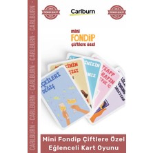 Carlburn Özel Üretim Sevgiliye Romantik Yetişkin Interaktif Mini Fondip Çiftlere Özel Eğlenceli Kart Oyunu