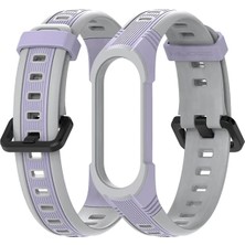 Maxdora Mijobs Xiaomi Mi Band 5-4 Çift Renk Kayış KORDON-(5775) - MX002U-7IYBF2