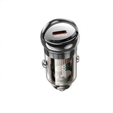 Maxdora Hoco Z53 Sight Single PD30W Type-C Girişli Araç Çakmaklık Hızlı Şarj Aleti-(5 - MX002U-7IY4M