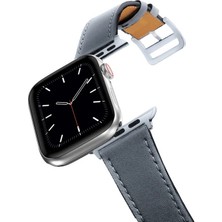 Maxdora Ally Apple Watch 7-8 41MM 6-5-4 40MM Single Coil Deri Kayış Kordon 3-2-1 38MM-(577 - MX002U-7IYIN