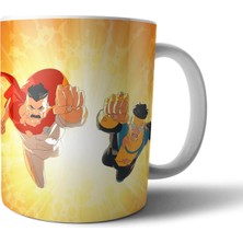 Pixxa Invincible Season 4 Temalı Kupa Bardak Model 1