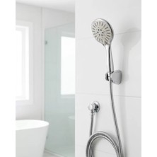 Maxdora Çok Fonksiyonlu El Duşu Seti Kireç Önleyici Duş Başlığı Spiral Hortum Mafsa - MX002U-7K3EK