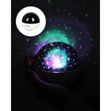 Maxdora Sesle Tepki Veren Yıldız Projektör Oda Lambası - MX002U-7K3FK2