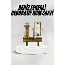 Maxdora Hediyelik Kum Saati Retro Dekoratif Deniz Feneri Kum Saati - MX002U-7JQNZ7