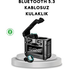 Maxdora Kablosuz Bluetooth 5.3 Kulaklık – Aktif Gürültü Engelleme ve Gecikmesiz Oyun M - MX002U-7JIWN