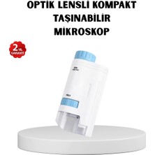 Maxdora LED Işıklı Mikroskop 80X–200X Zoom Eğitici Bilim Seti ve Taşınabilir - MX002U-7JGS63