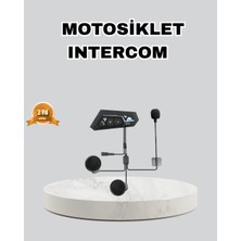 Maxdora Motosiklet Kaskı Için Bluetooth Kulaklık – Kablosuz Mikrofonlu Gürültü Azal - MX002U-7JQ5Y