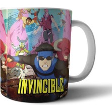 Pixxa Invincible Season 4 Temalı Kupa Bardak Model 3