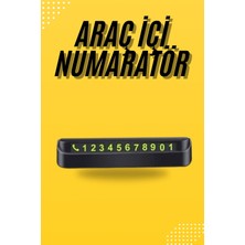 Maxdora Araç Park Numaratörü Tüm Araçlara Uyumlu Araba Numaralık - MX002U-7JR9J8