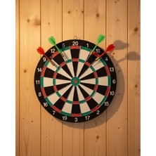 Maxdora Ev ve Ofis Için 17 Inç Dart Tahtası Seti 4 Adet Dart Oku Dahil - MX002U-7K15M2