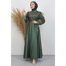 Giza Store Pul Payet Detay Saten Abiye Haki