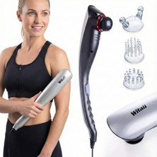 Witali Silikon Başlıklı Boyun Bel Sırt Bacak Masaj Aleti Büyük Boy