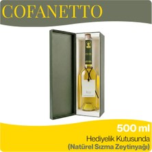 Livvy Premium Foods COFANETTO Soğuk Sıkım Erken Hasat Natürel Sızma Zeytinyağı 500 ml Özel Tasarım Hediye Kutusunda (2025 / 2026 Yeni Hasat) (Asit Miktarı 0.2)