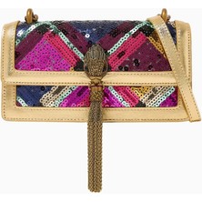 Kurt Geiger Shoreditch Small %100 Deri Kadın Omuz Çantası Çok Renkli