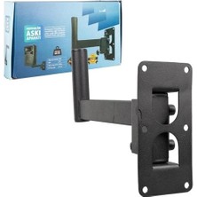 Tayfun Hareketli Oynar ve Açılı Hoparlör Duvar Asma Askı Aparatı-40 cm Kol Uzunluğu