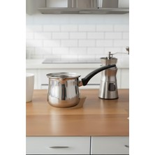 Mustran Paslanmaz Çelik Cezve 100 ml