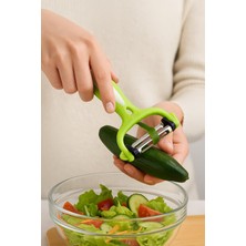 Mustran 3 Başlıklı Plastik Soyacak Yeşil