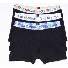 Paul Kenzie 3'lü Erkek Boxer - Rainbow 19