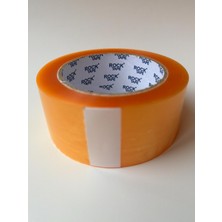 Sosc Natural Sosc Rock Tape Koli Bandı, Turuncu Paketleme Bantı, 45MM x 100M 1 Adet