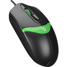 Everest SM-220 USB 1200 DPI Kablolu 3D Optik Mouse Siyah/Kırmızı Bilgisayar Kullanımı İçin