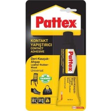 Pattex 50GR Kontak Deri Kauçuk Ahşap Sıvı Yapıştırıcı Tüp / 30237